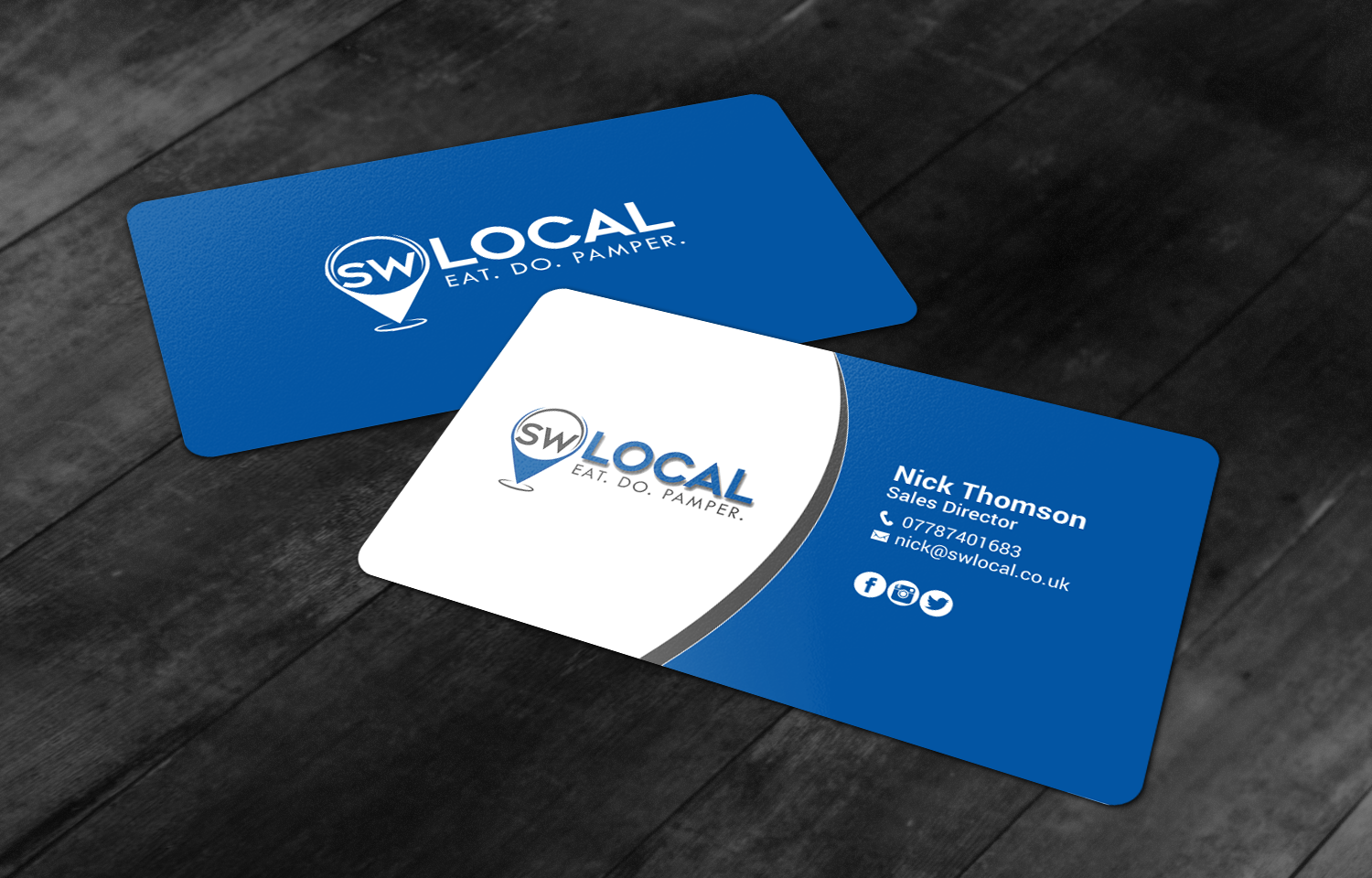 Business Card Design by chandrayaan.creative for SW Local | Design #21703314