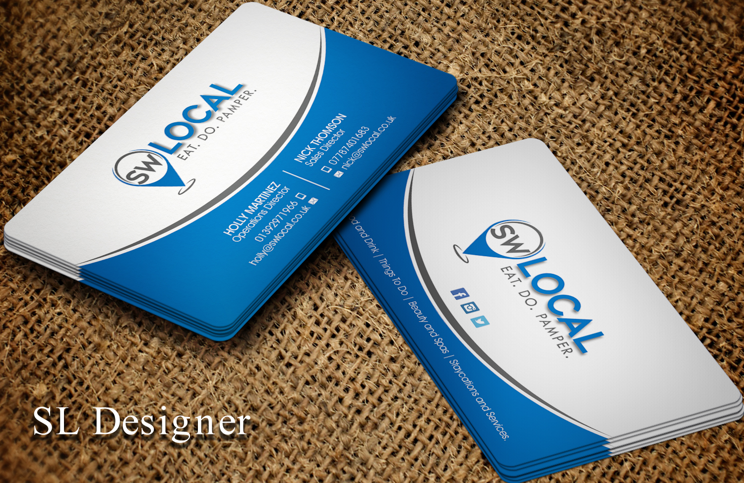Business Card Design by SL Designer for SW Local | Design #21680869