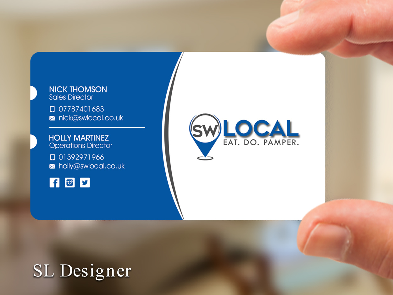 Business Card Design by SL Designer for SW Local | Design #21680876