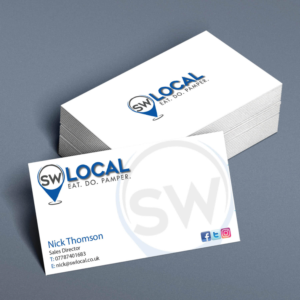 Diseño de Tarjeta de Presentación por designerD1997 para SW Local | Diseño #21674585
