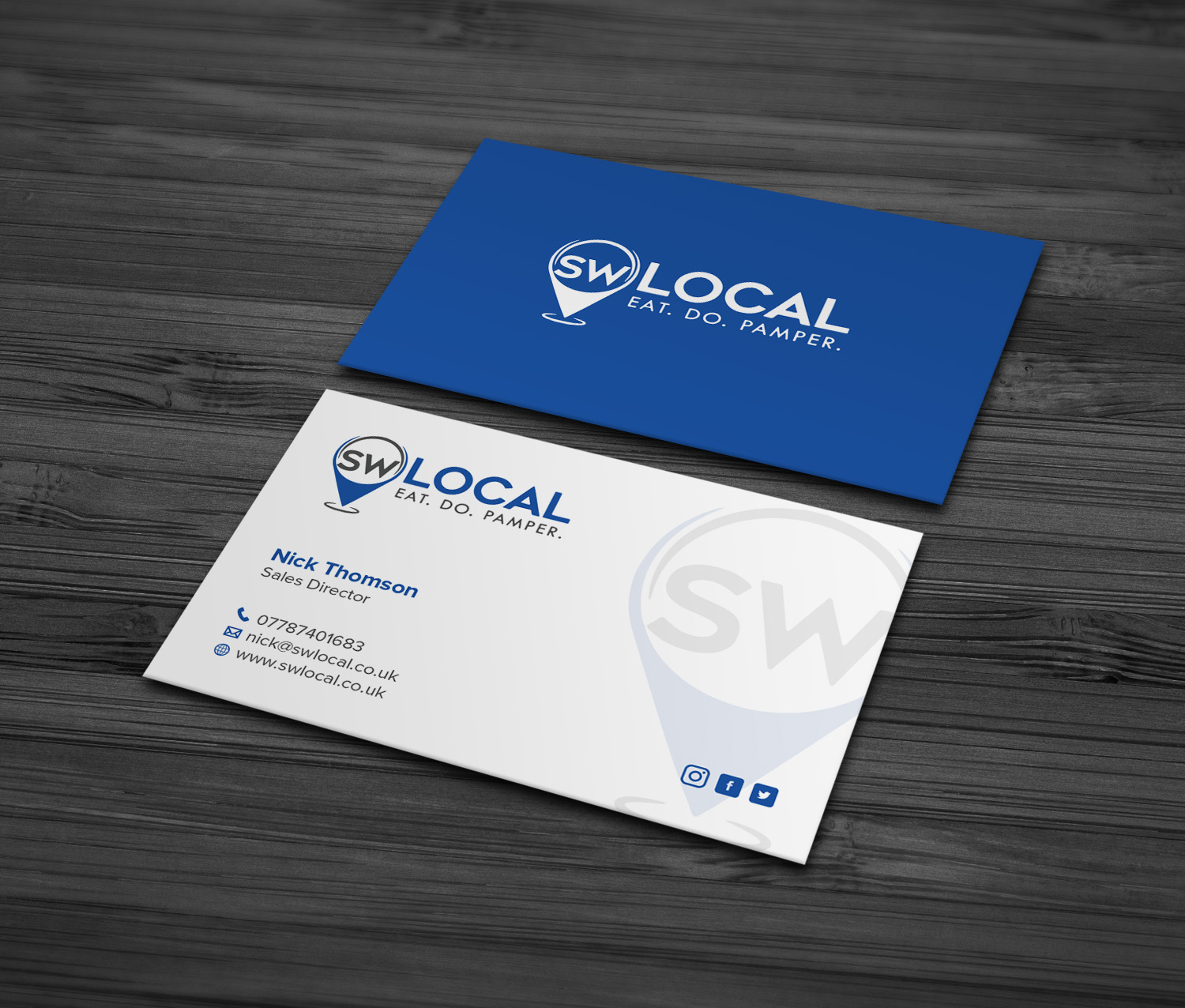 Business Card Design by MDesign for SW Local | Design #21699387