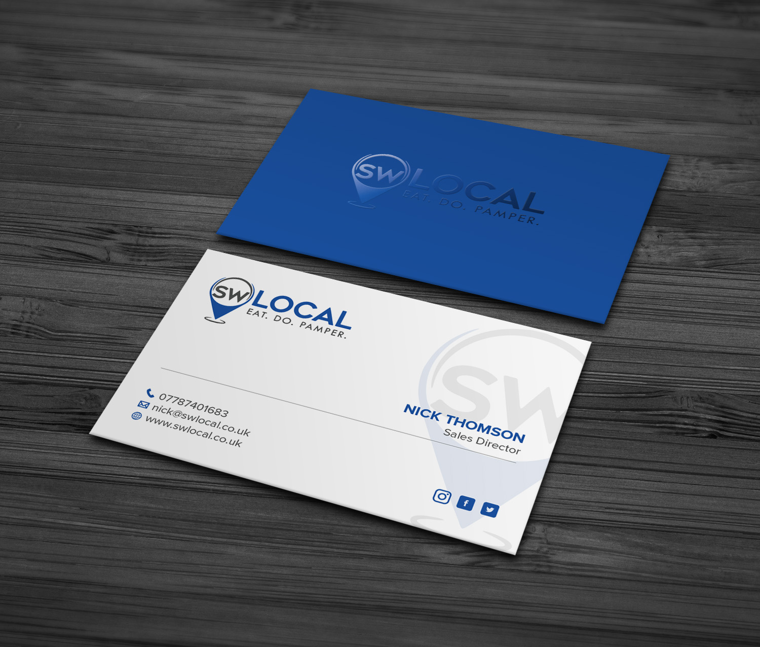 Business Card Design by MDesign for SW Local | Design #21699391