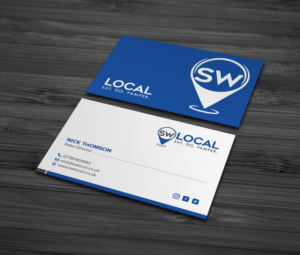 SW Local is an online marketing platform. | Diseño de Tarjeta de Presentación por MDesign