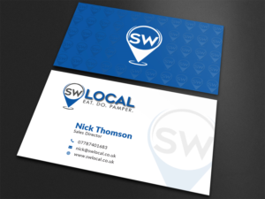Business Card Design by Bold Pixels for SW Local | Design: #21666822