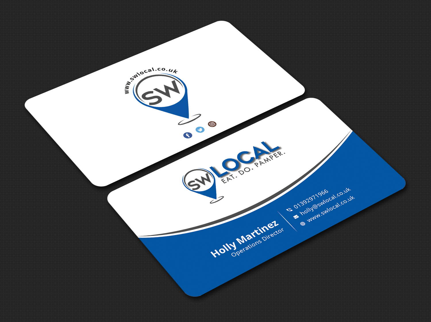 Business Card Design by Bold Pixels for SW Local | Design #21696710