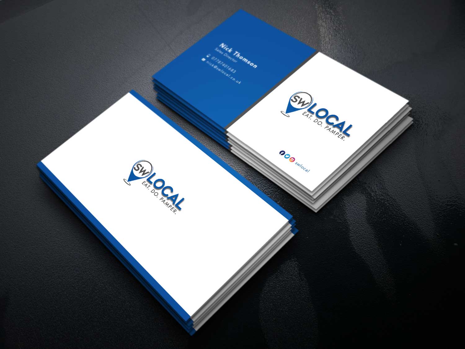 Business Card Design by Pictache for SW Local | Design #21677630