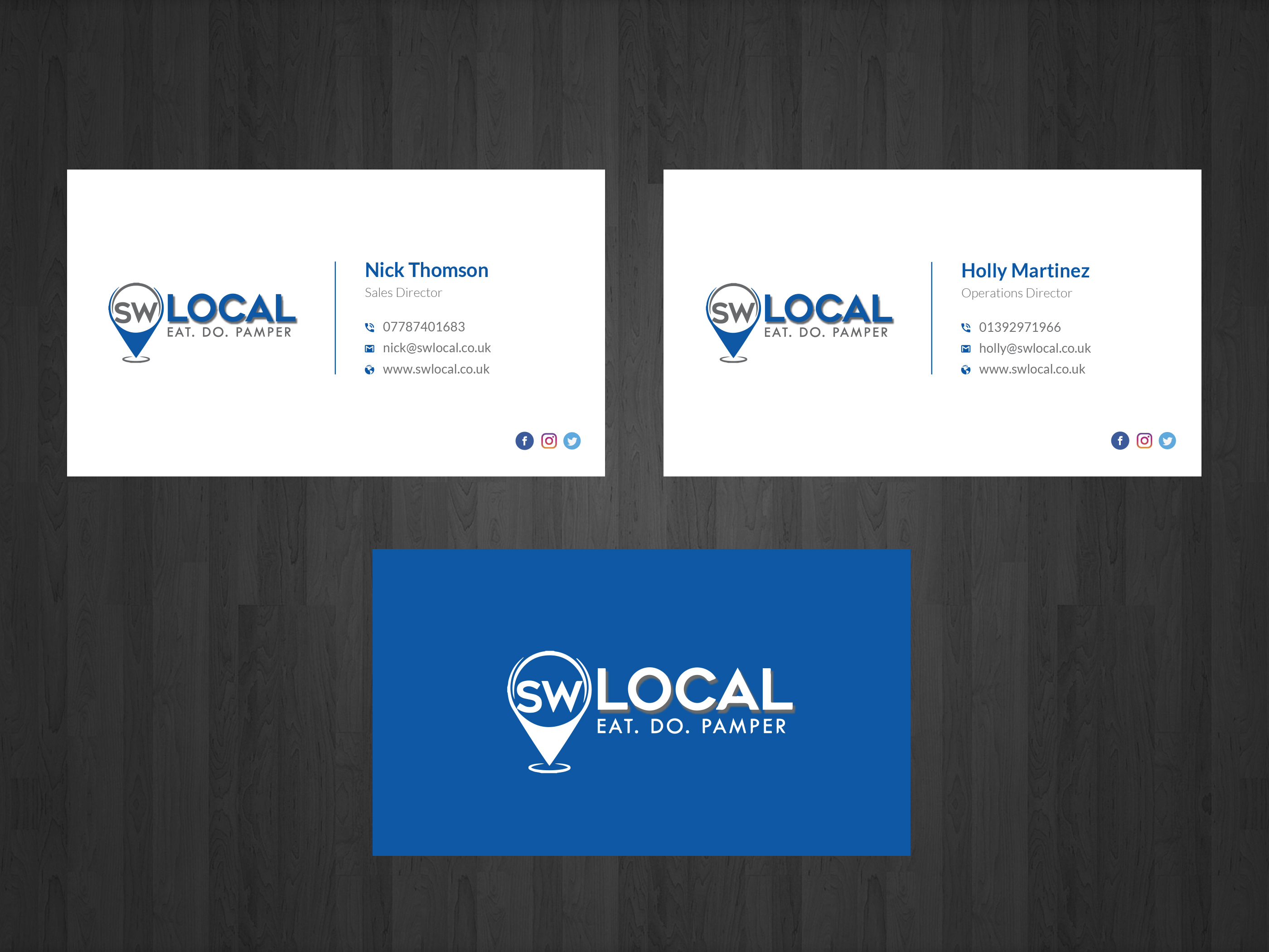 Business Card Design by Uttom 2 for SW Local | Design #21707628