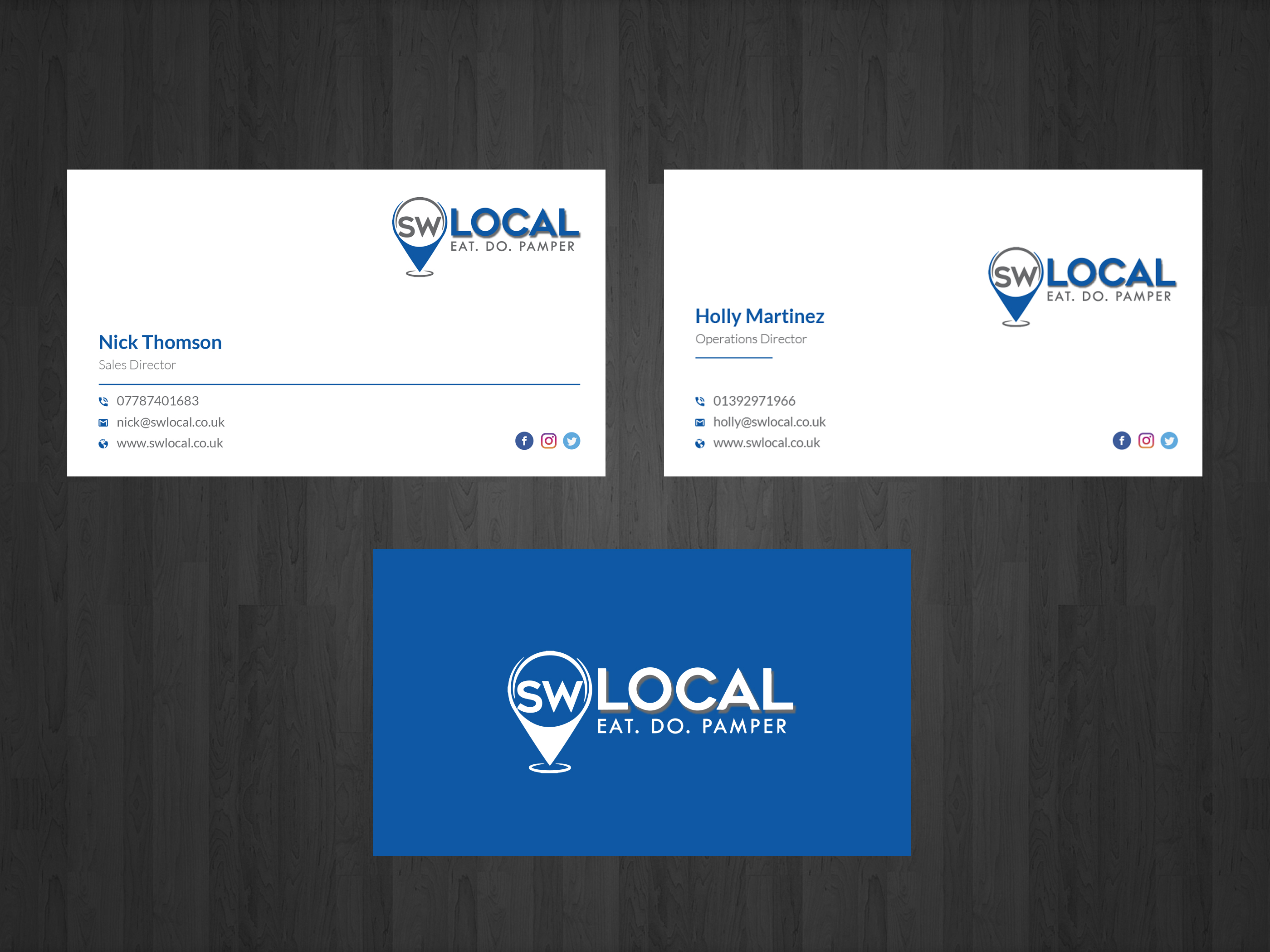 Business Card Design by Uttom 2 for SW Local | Design #21707629