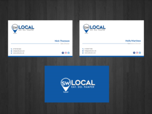 Business Card Design by Uttom 2 for SW Local | Design: #21707630