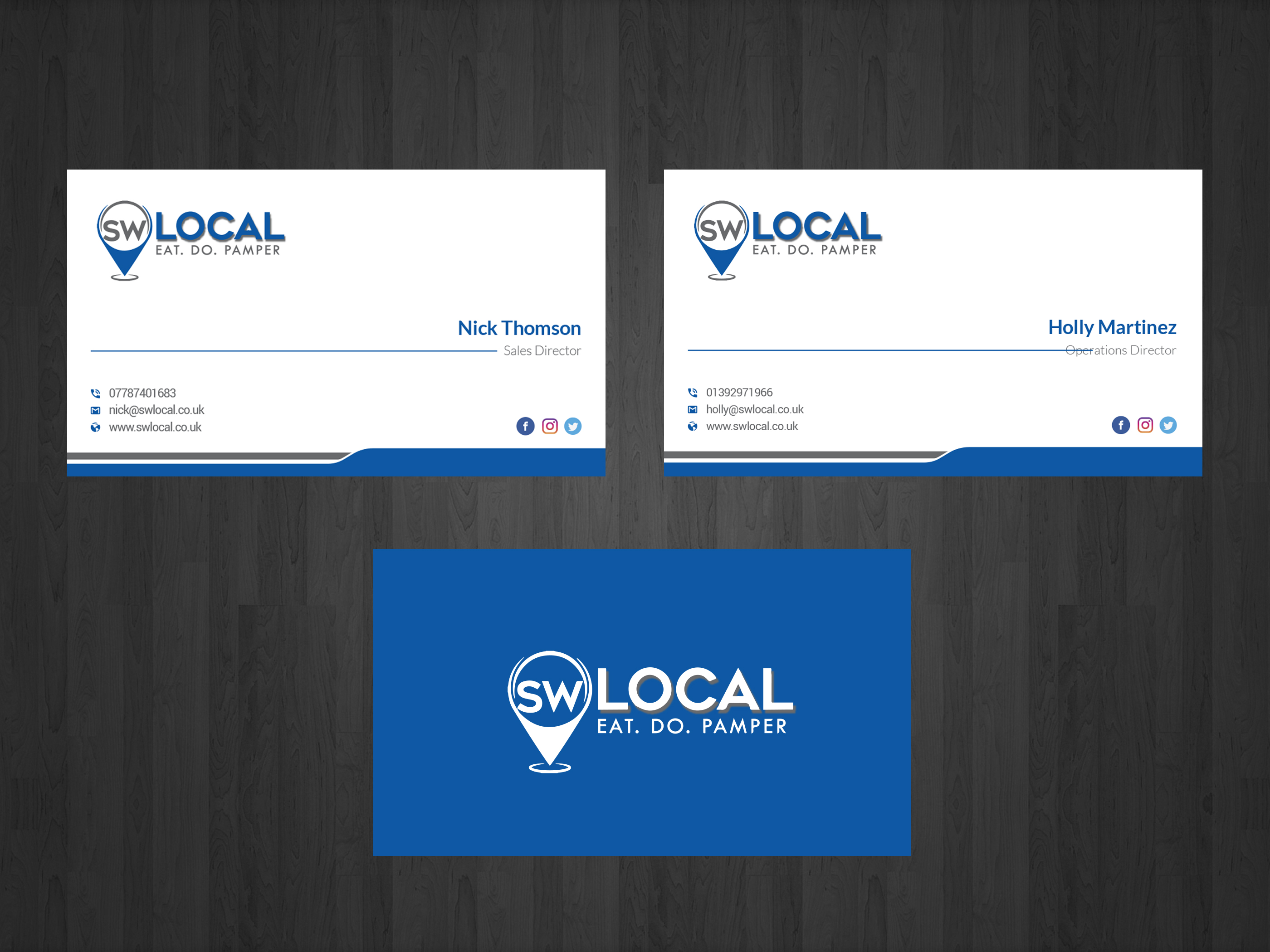 Business Card Design by Uttom 2 for SW Local | Design #21707631