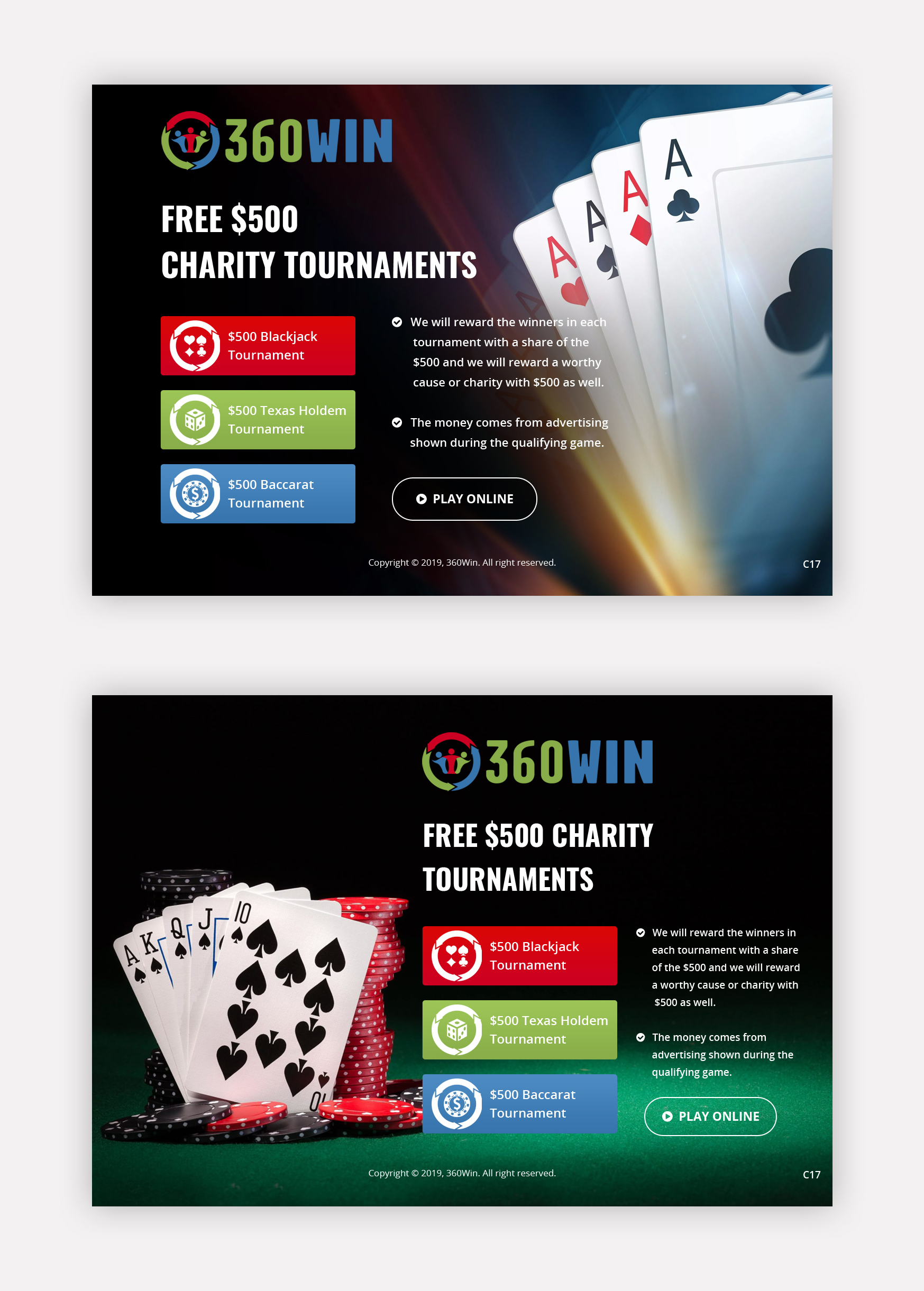 Landing Page Design by pb for 360WIN | Design #21683770