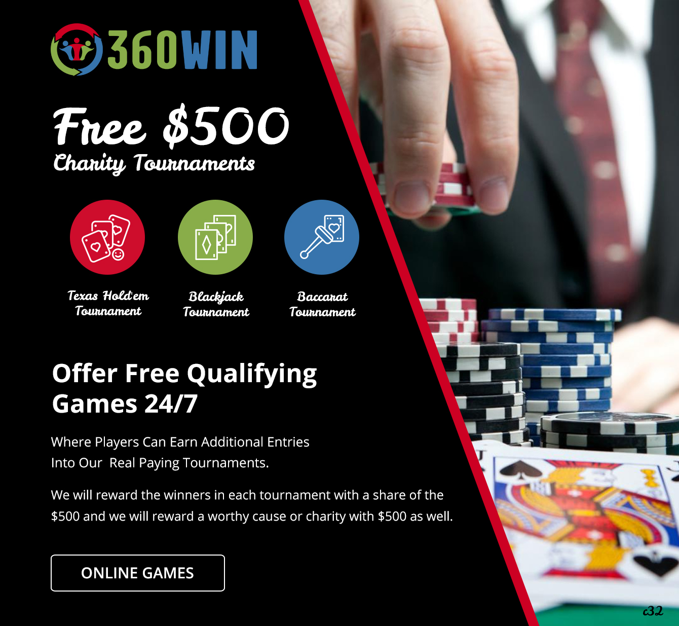 Landing Page Design by pb for 360WIN | Design #21683777