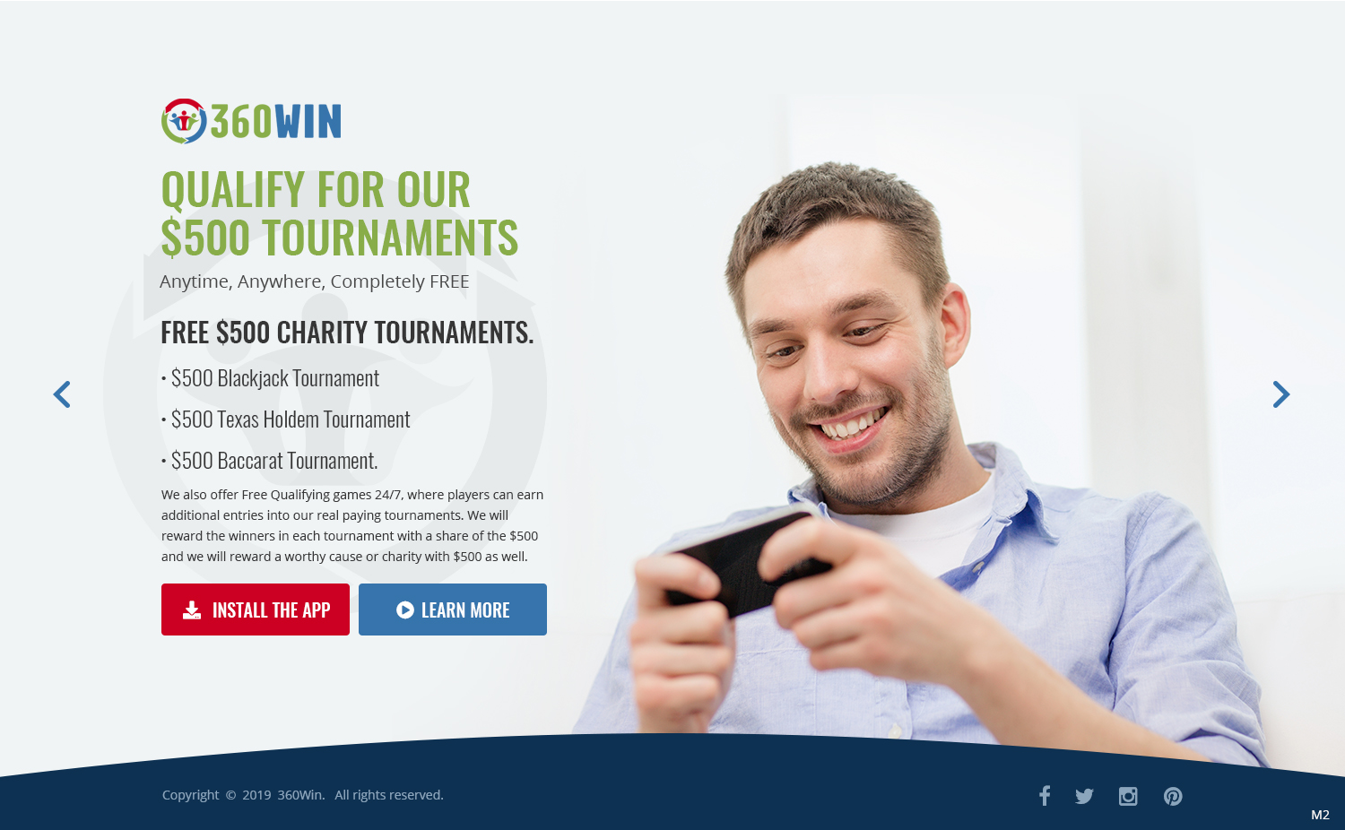 Landing Page-Design von pb für 360WIN | Design #21690922