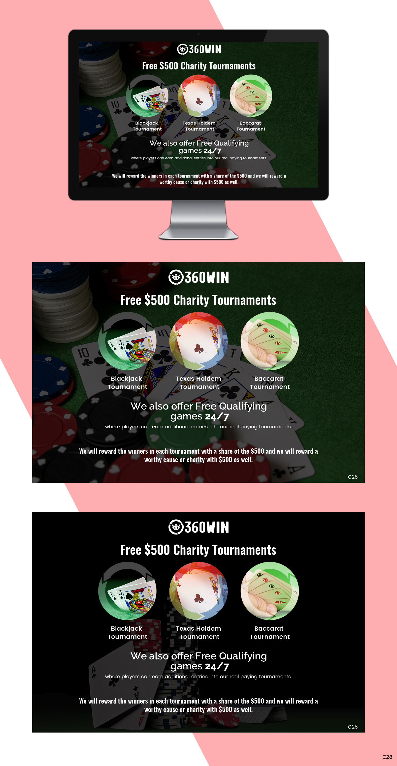 Landing Page Design by pb for 360WIN | Design #21721287