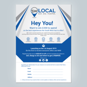 Flyer Design by ColorDrops for SW Local | Design: #21686312
