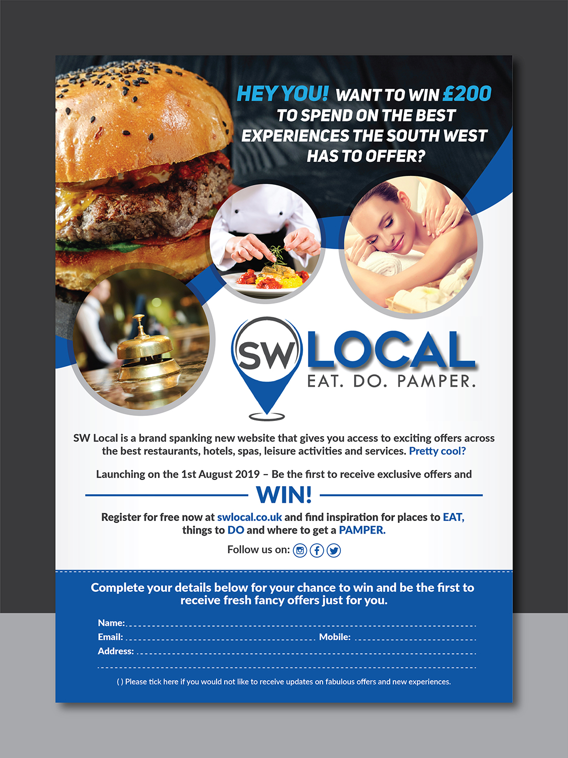 Flyer Design by Deziners Zone for SW Local | Design #21672850