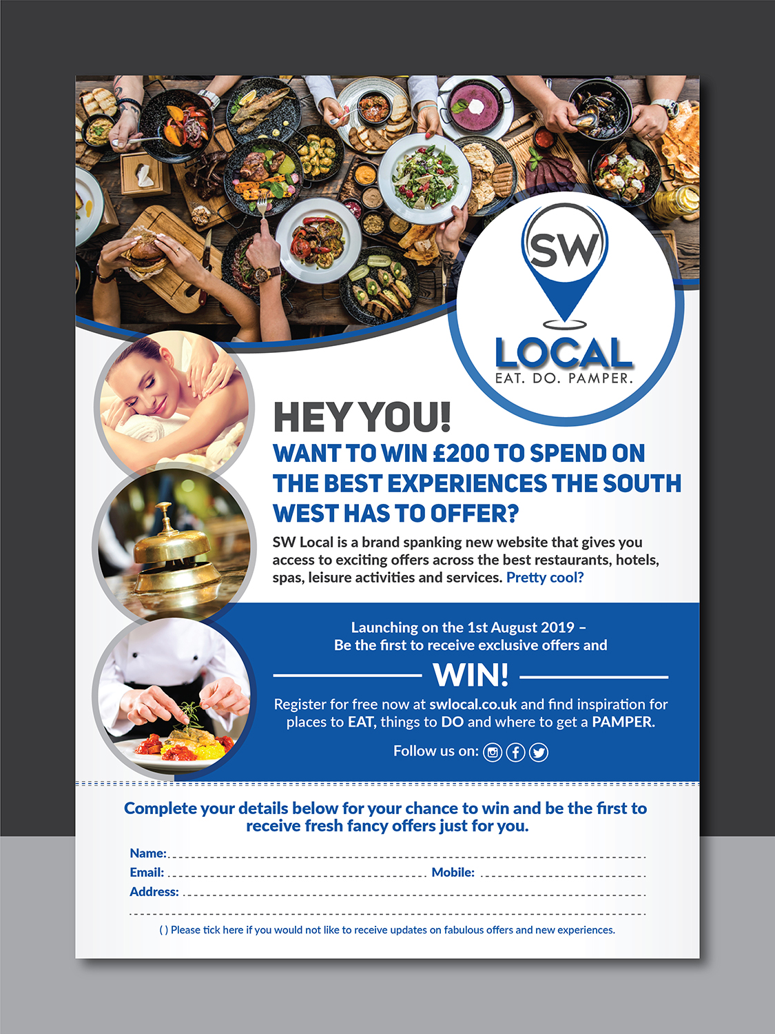 Flyer Design by Deziners Zone for SW Local | Design #21672851