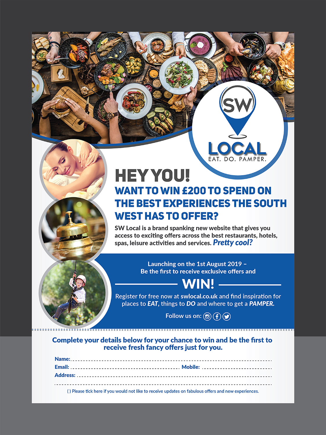 Flyer Design by Deziners Zone for SW Local | Design #21678604