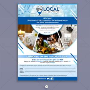 SW Local is an online marketing platform | Flyer Design by DA.