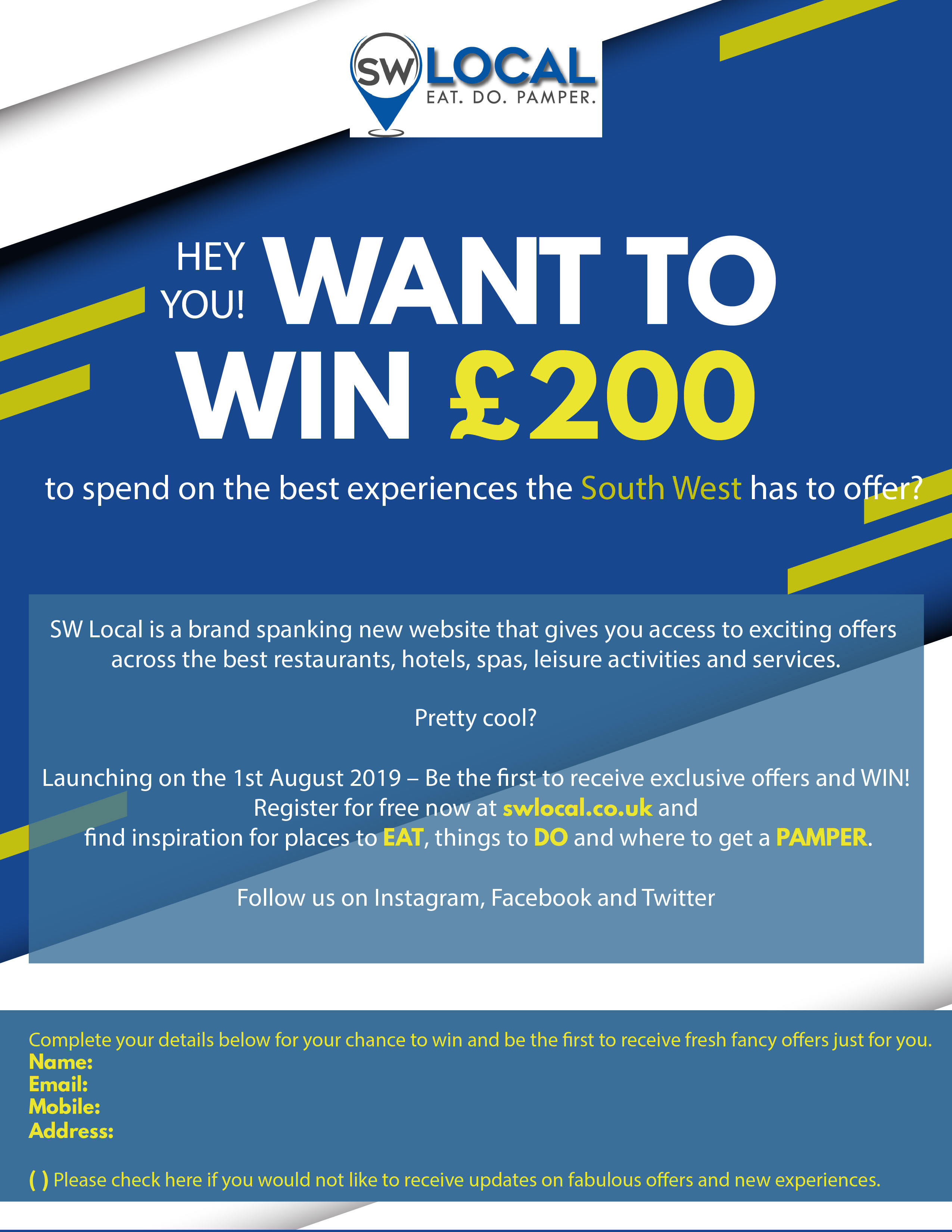 Flyer Design by Cmedina for SW Local | Design #21709244