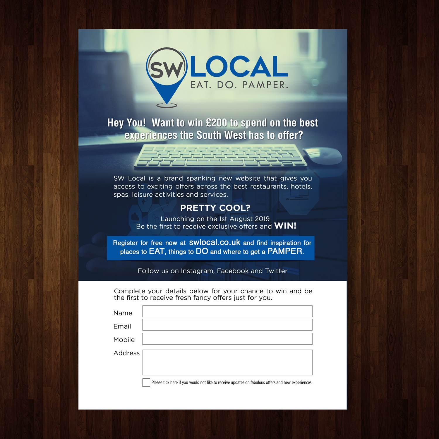 Flyer Design by soorya 4 for SW Local | Design #21703595