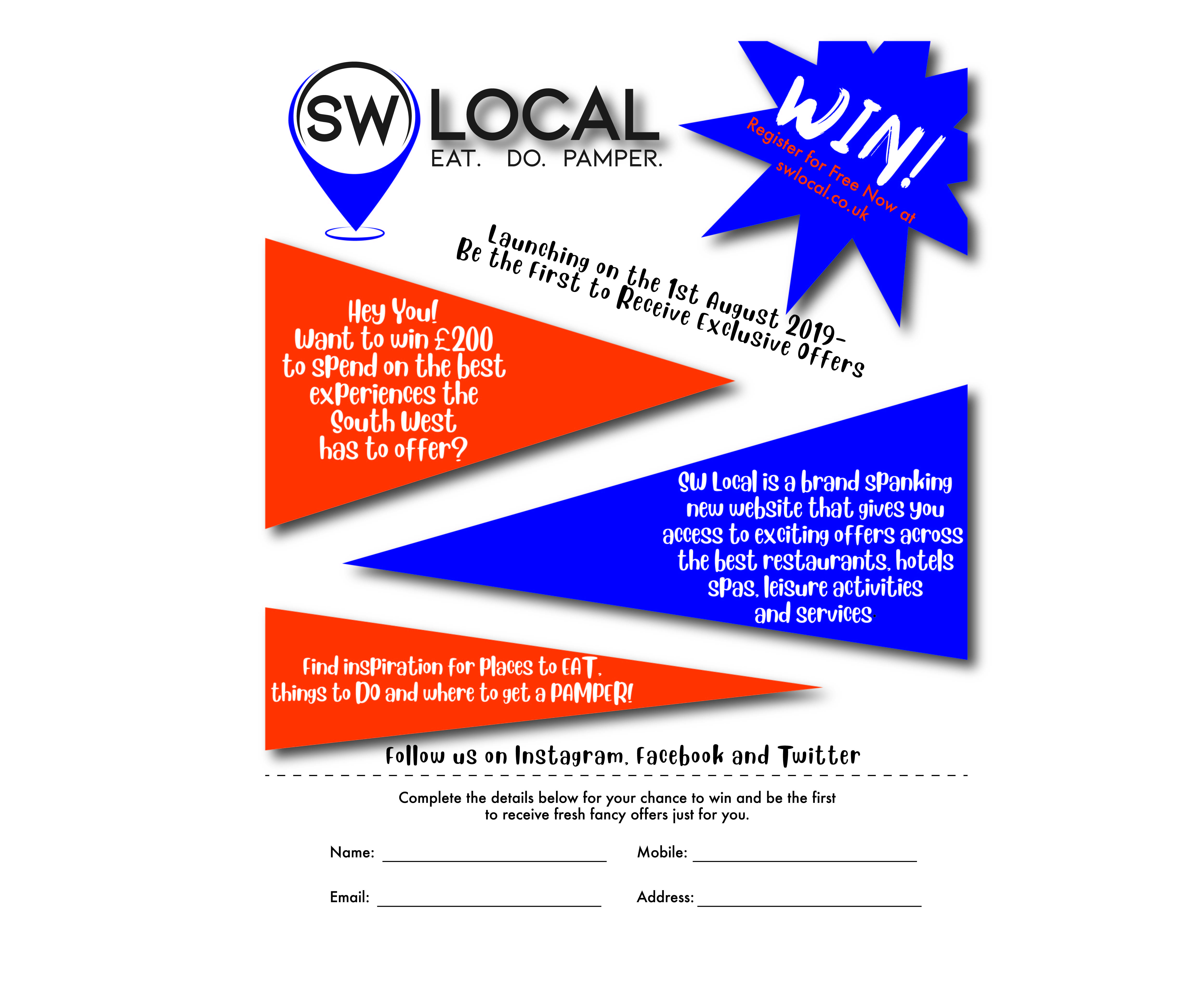 Flyer-Design von Biad Designs für SW Local | Design #21670127