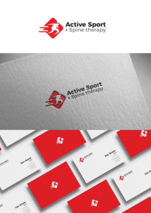 Active Sport & Spine Therapy  | Logo Design by christianpoetoe