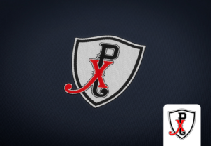 Chi Rho letters/symbol and Shield 3D Embroidery Hat Design | Graphic Design by Market bees
