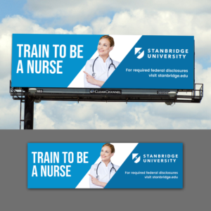 Nursing University Needs a Billboard Design | Graphic Design by aspiremedia
