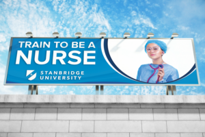 Nursing University Needs a Billboard Design | Graphic Design by SAI DESIGNS