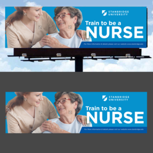 Nursing University Needs a Billboard Design | Graphic Design by Schöpfer