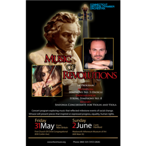 Poster Design by vectoradics for Connecticut Virtuosi Chamber Orchestra, Inc.  | Design: #21721033