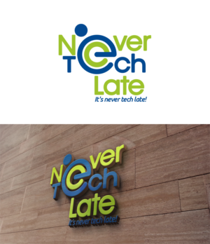 It's never tech late! | Logo Design by trufya