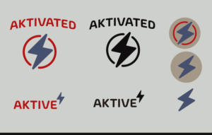 Aktive  | T-shirt Design by Val brito