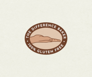 The Difference Baker, 100% Gluten Free | Logo Design by 91.kremena.petrova