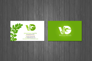 Design de Carte de Visite par Creations Box 2015 pour VG Wellness LLC | Design : #21673518