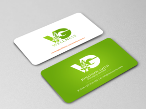 Design de Carte de Visite par Creations Box 2015 pour VG Wellness LLC | Design : #21675457