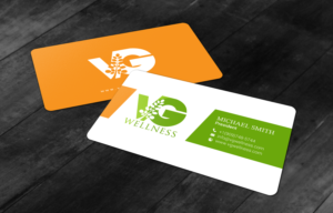 Business Card Design by chandrayaan.creative for VG Wellness LLC | Design: #21709841