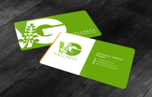 Business Card Design by chandrayaan.creative for VG Wellness LLC | Design: #21710310