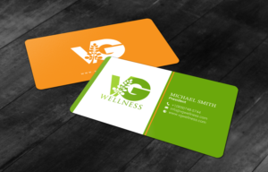 Business Card Design by chandrayaan.creative for VG Wellness LLC | Design: #21710414