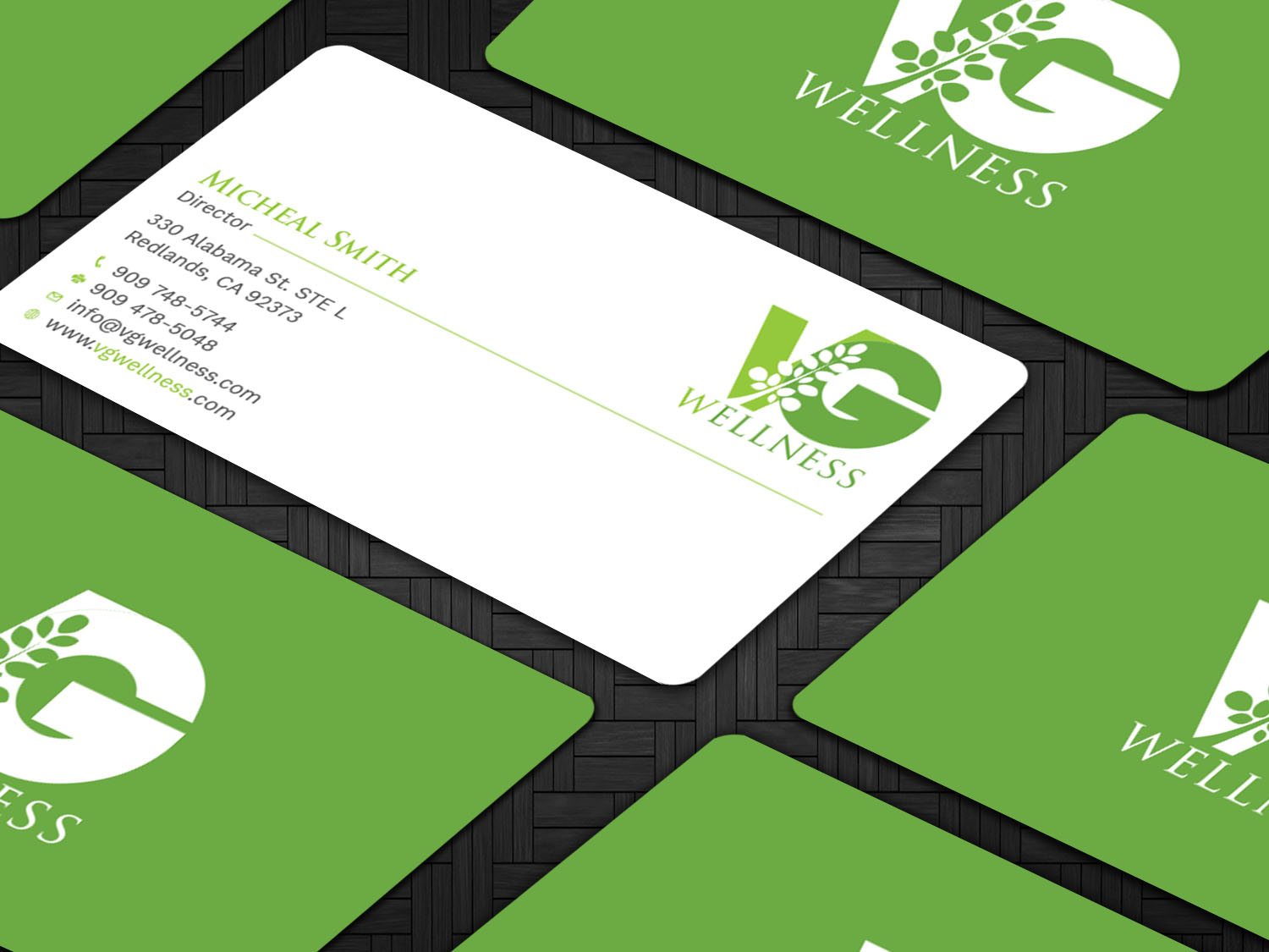 Business Card Design by Tripti Ranjan Gain for VG Wellness LLC | Design #21686930