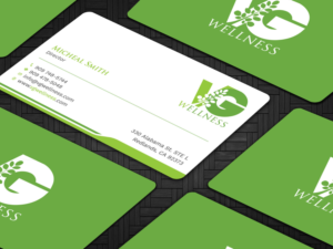Visitenkarten-Design von Tripti Ranjan Gain für VG Wellness LLC | Design: #21687890