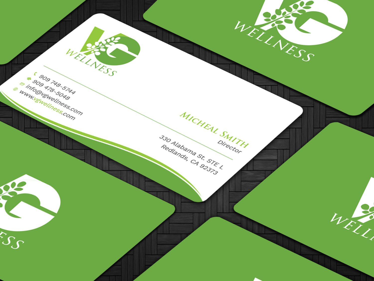 Business Card Design by Tripti Ranjan Gain for VG Wellness LLC | Design #21687892