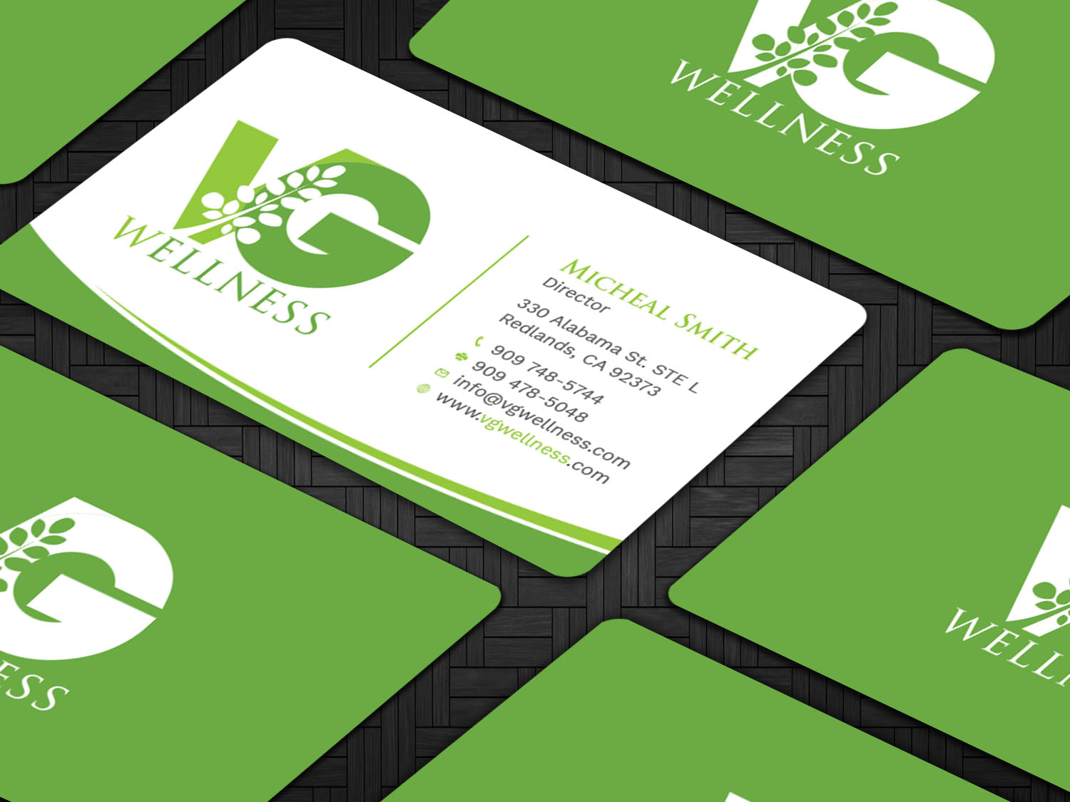 Business Card Design by Tripti Ranjan Gain for VG Wellness LLC | Design #21687893
