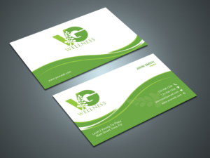 Diseño de Tarjeta de Presentación por zahidrabby.bigc para VG Wellness LLC | Diseño: #21675837