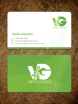 Visitenkarten-Design von Bold Pixels für VG Wellness LLC | Design: #21692967
