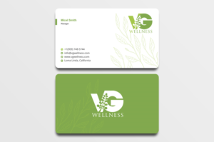 Visitenkarten-Design von Uttom 2 für VG Wellness LLC | Design: #21682029