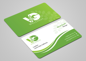 Visitenkarten-Design von Uttom 2 für VG Wellness LLC | Design: #21691540