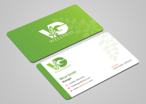 Visitenkarten-Design von Uttom 2 für VG Wellness LLC | Design: #21694146