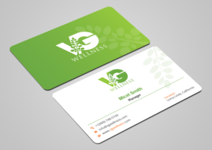 Visitenkarten-Design von Uttom 2 für VG Wellness LLC | Design: #21694147